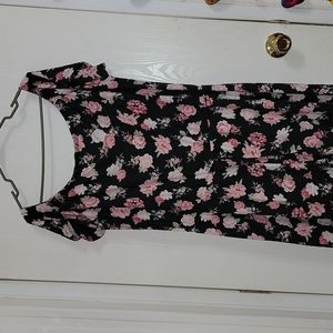 No comment floral romper/dress